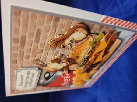 Exercise??..I thought you said EXTRA Fries!! by Yana Pritchard