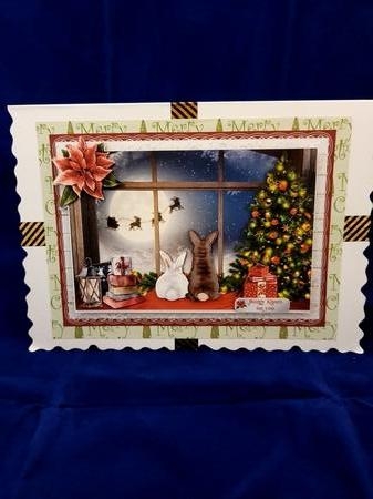 WAITING FOR SANTA - BUNNIES by Yana Pritchard