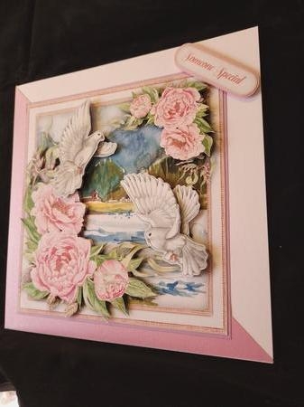 8x8Mini Kit ,Doves in Flight by Yana Pritchard