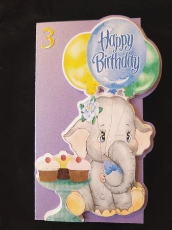 A5, Happy Birthday 4 by Yana Pritchard