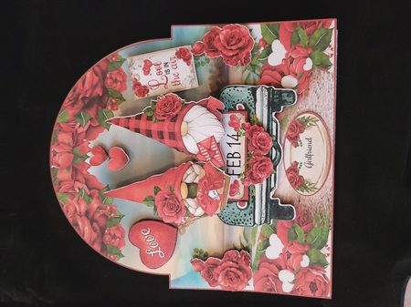 Love Is In The Air 03 Shaped Mini Page Kit  by Yana Pritchard