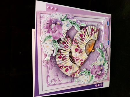 8x8 Mini Kit, Orchids and Summer Fans by Yana Pritchard