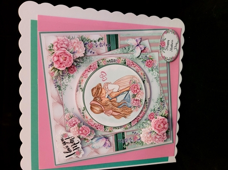 Mother and Daughter 03 Mini Page Kit  by Yana Pritchard
