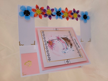 Birthday card - cute mouse by Yana Pritchard