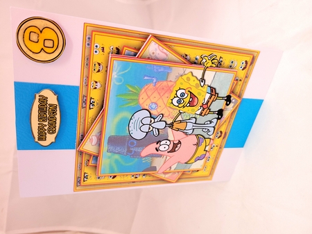 Spongebob Mini Kit #2  Ages 3-12 included   CARD FRONT * by Yana Pritchard