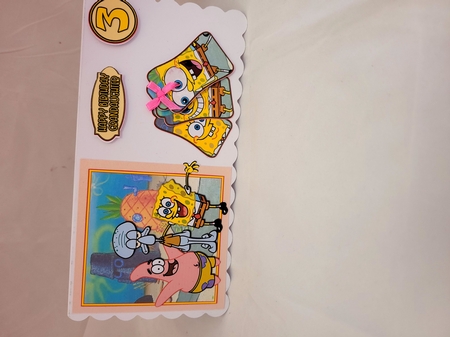 Spongebob Mini Kit #2  Ages 3-12 included   CARD FRONT * by Yana Pritchard