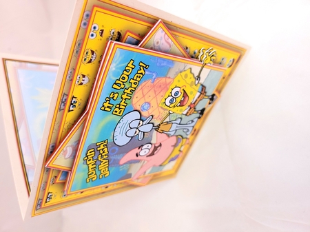 Spongebob Mini Kit #2  Ages 3-12 included   CARD FRONT * by Yana Pritchard