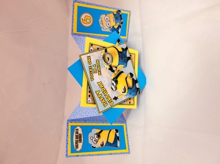 One In A Minion Mini Kit #2  Ages 3-12 included   CARD FRONT * by Yana Pritchard