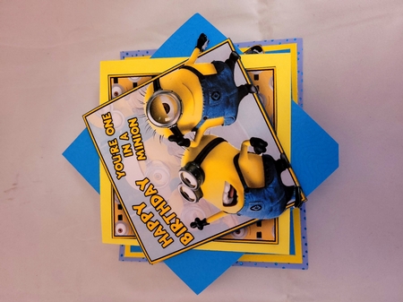 One In A Minion Mini Kit #2  Ages 3-12 included   CARD FRONT * by Yana Pritchard