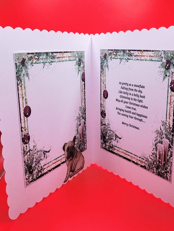 CHRISTMAS WISHES, PUPPY KISSES 7 by Yana Pritchard