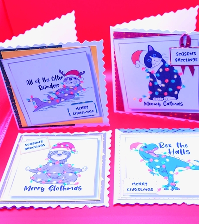 Christmas Animal Helper Bumper Kit by Yana Pritchard