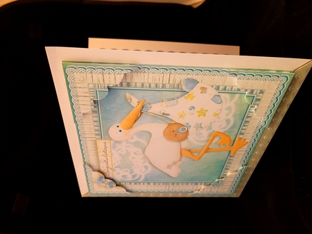 Ethnic Baby Boy 8 x 8 Corner Stacker by Yana Pritchard