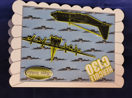 Plane Background Sheet by Yana Pritchard