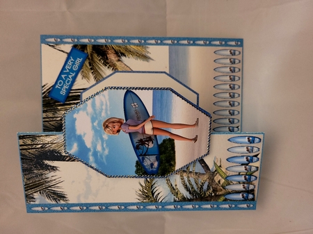 Surf Babe Foldback by Yana Pritchard