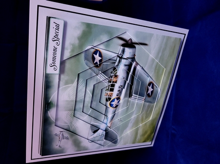 War Planes 8x8 Papers by Yana Pritchard