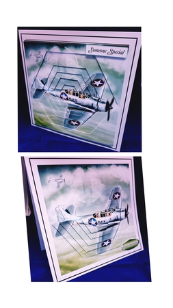 War Planes 8x8 Papers by Yana Pritchard