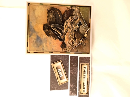 Tank Decoupage by Yana Pritchard