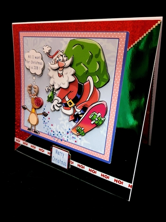 All I want for Christmas is a JOB - decoupage by Yana Pritchard