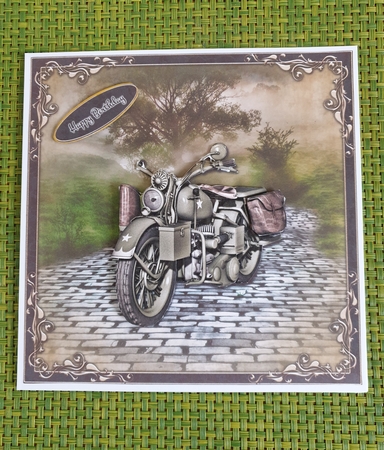Army Motorcycle 8x8 Mini Kit by Yana Pritchard