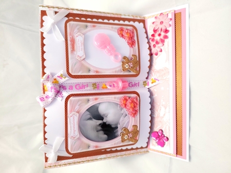 Welcome Baby Girl mini kit by Yana Pritchard