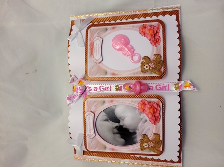 Welcome Baby Girl mini kit by Yana Pritchard