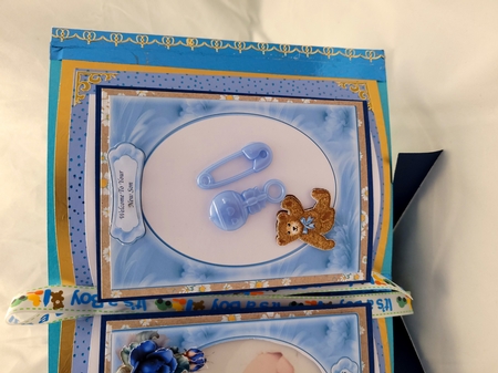 Welcome Baby Boy mini kit by Yana Pritchard