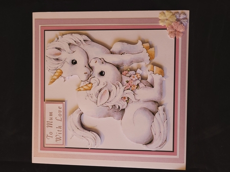 Mothers Day Unicorns 2 Mum by Yana Pritchard