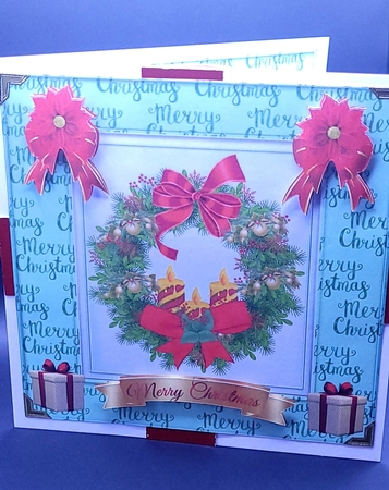 Merry Christmas Wreath 5 by Yana Pritchard