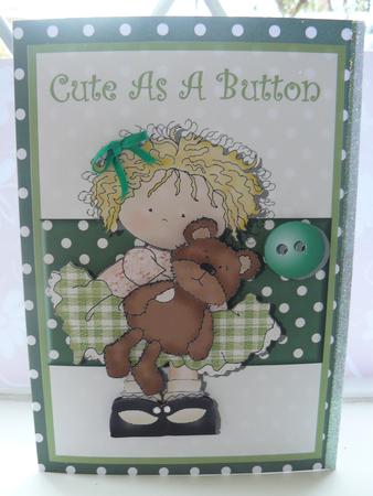 Cute as a Button - Large by Yvonne Benton