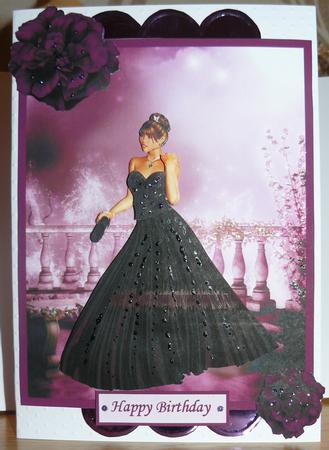 1st Prom Decoupage by Yvonne Benton