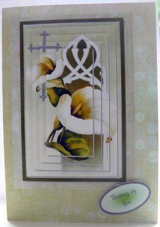 Calla Lily Pyramage by Yvonne Benton