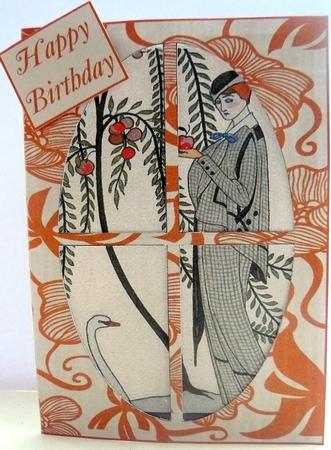 Art Deco Window Card Kit 3 by Yvonne Benton