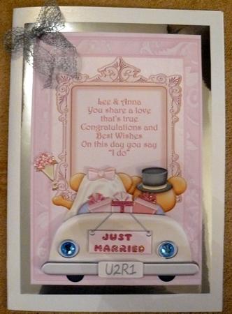 Special Couple Special Day Larger Card by Yvonne Benton