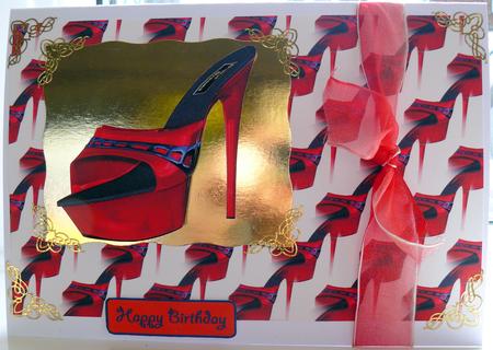Red Shoes by Yvonne Benton