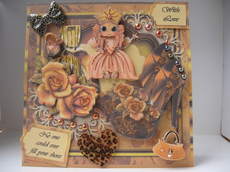 No One Could Ever Fill Your Shoes - Bag & Card Kit by Yvonne Krijgsman