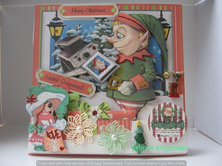 Ahh . . . Selfies - the Good Old Days - Elf Selfie by Yvonne Krijgsman