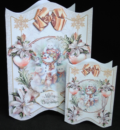 Bumper Kit Christmas 5x7 Shaped Collection of Cards by Yvonne Middleton