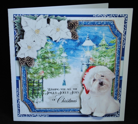 Doggy Christmas3 Mini Card Kit by Yvonne Middleton