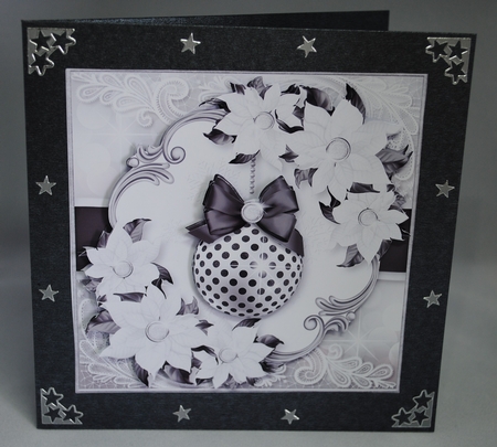 Black and White Bauble Bumper Kit 1 by Yvonne Middleton
