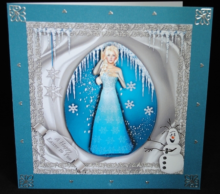 Ice Princess Egg by Yvonne Middleton