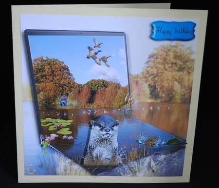 fishing at the lakes by Yvonne Middleton