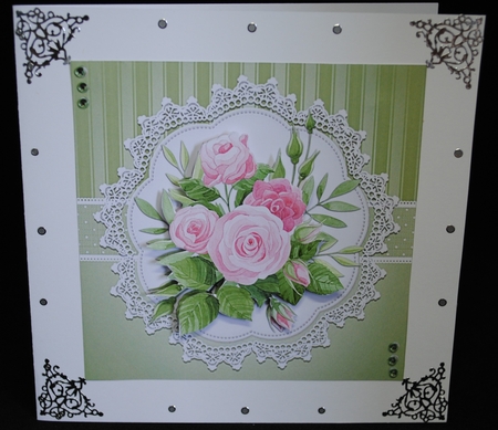 Lovely Watercolor Flowers N Butterflies by Yvonne Middleton
