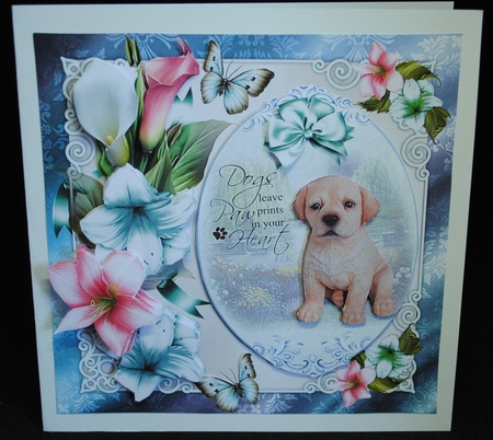 Bumper Kit of Dogs Leave Paw Prints Mini Kits by Yvonne Middleton