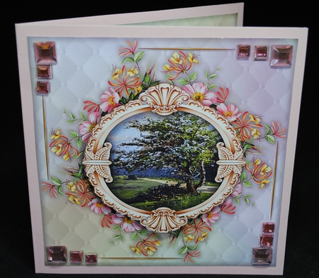 Floral Portal - Honeysuckle Time by Yvonne Middleton