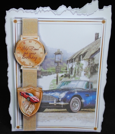 Deckle Edge - Car Mad by Yvonne Middleton