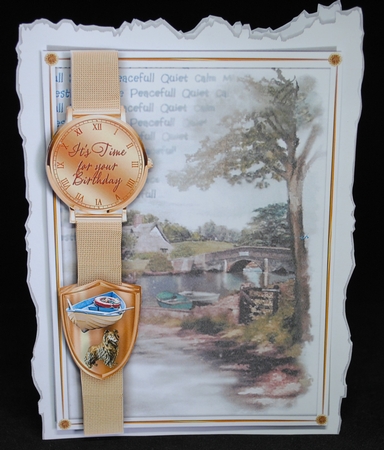 Deckle Edge - Restfull Haven by Yvonne Middleton