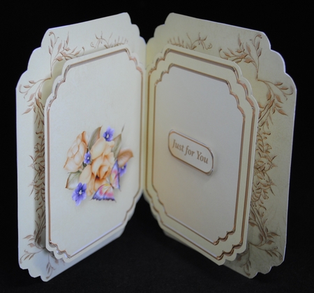Yellow Roses - Pop-up Card Mini Kit by Yvonne Middleton