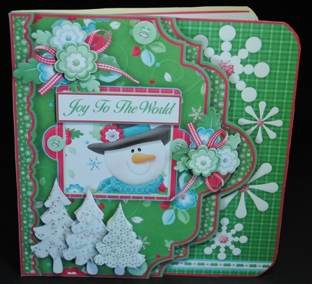 Polar Pals  Pocket Effect Layered Card Bumper  Kit  #1 by Yvonne Middleton
