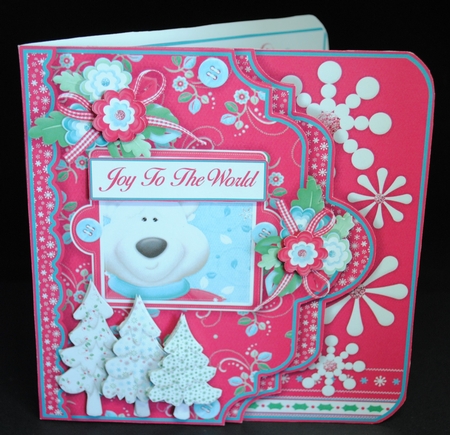 Polar Pals  Pocket Effect Layered Card Bumper  Kit  #1 by Yvonne Middleton