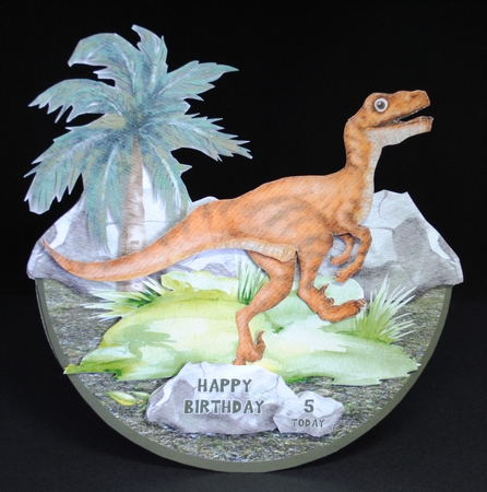 DINO ROCKER CARD BUMPER KIT by Yvonne Middleton